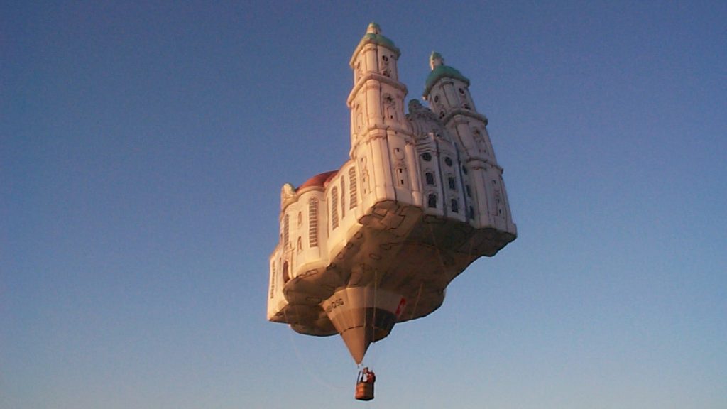 Photo of the hot air cathedral by Kubicek Balloons