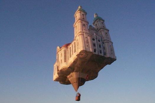 Photo of the hot air cathedral by Kubicek Balloons