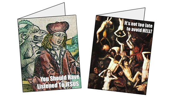 Photo of rapture greeting cards