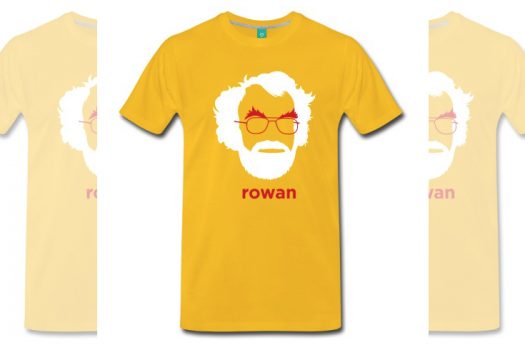 Photo of a Rowan Williams t-shirt