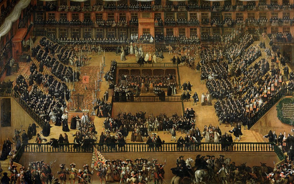 Auto de Fe in the Plaza Mayor de Madrid, 1683