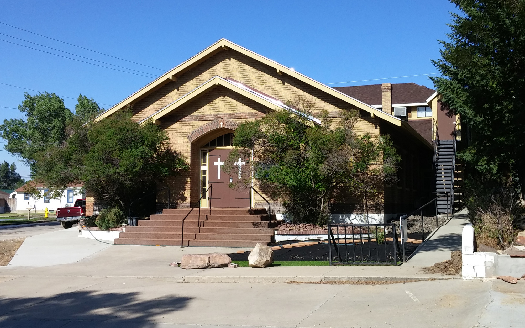 Ship of Fools Chapel Car Bible Church, Rawlins, Wyoming, USA