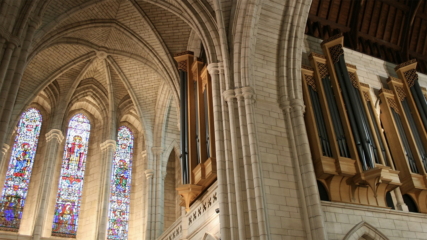 Interior of St Matthew, Auckland