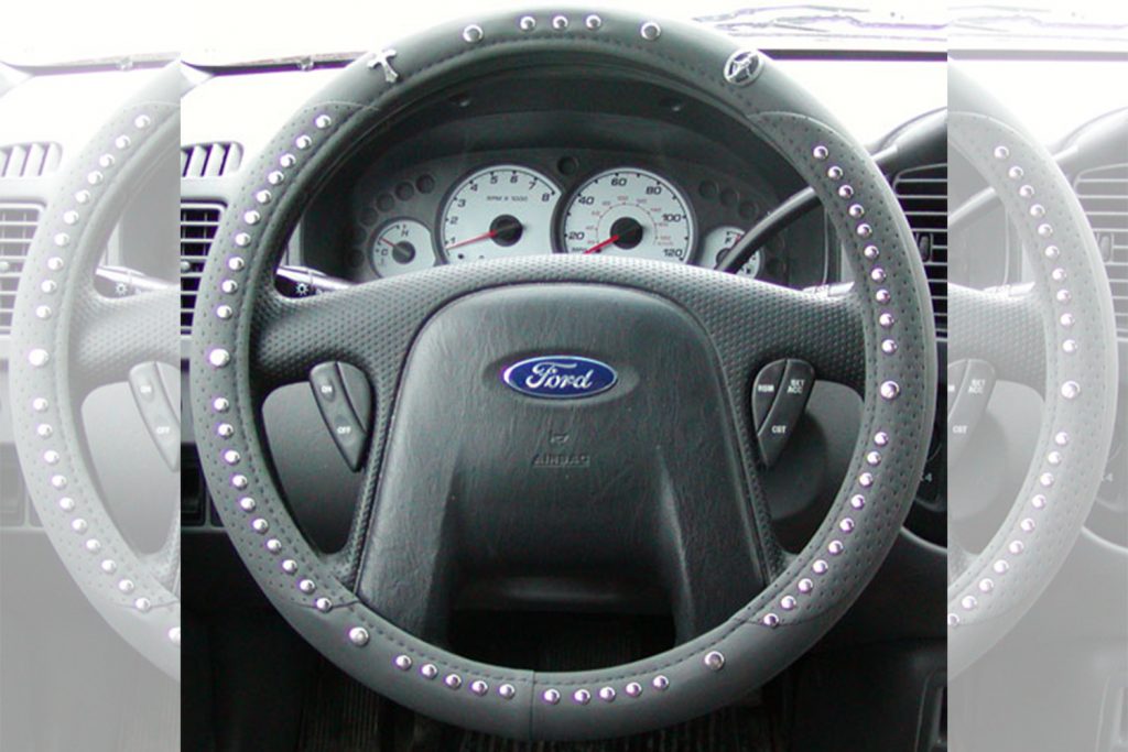 steering wheel rosary