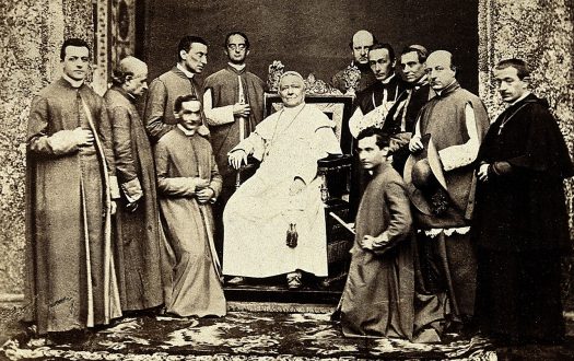 Pope Pius IX and his court