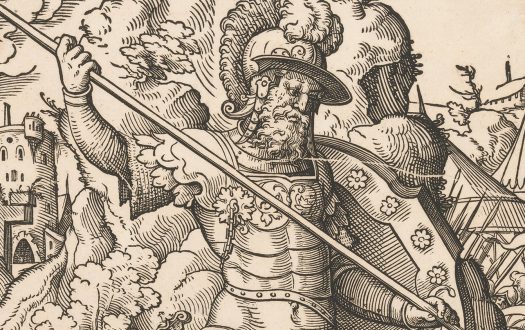 Goliath woodcut by Jost Amman